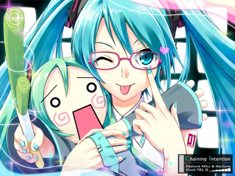 Miku and lil Miku