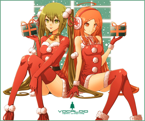 a vocaloids xmas